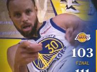 米兰体育网页版-勇士胜湖人，库里发挥神勇