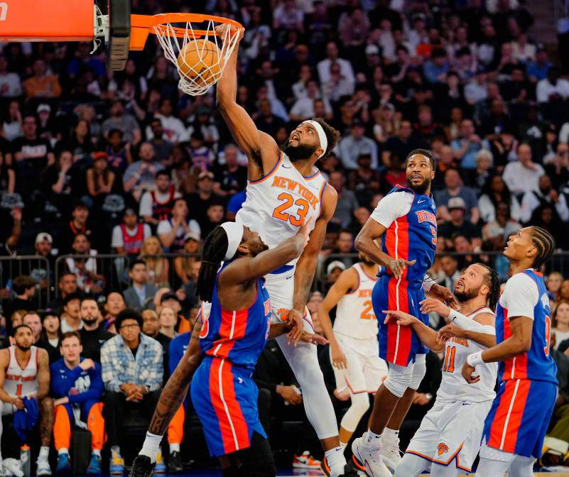 尼克斯防守强硬逼得对手失误的简单介绍